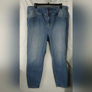 Torrid 4 Button Jeans Size 24r